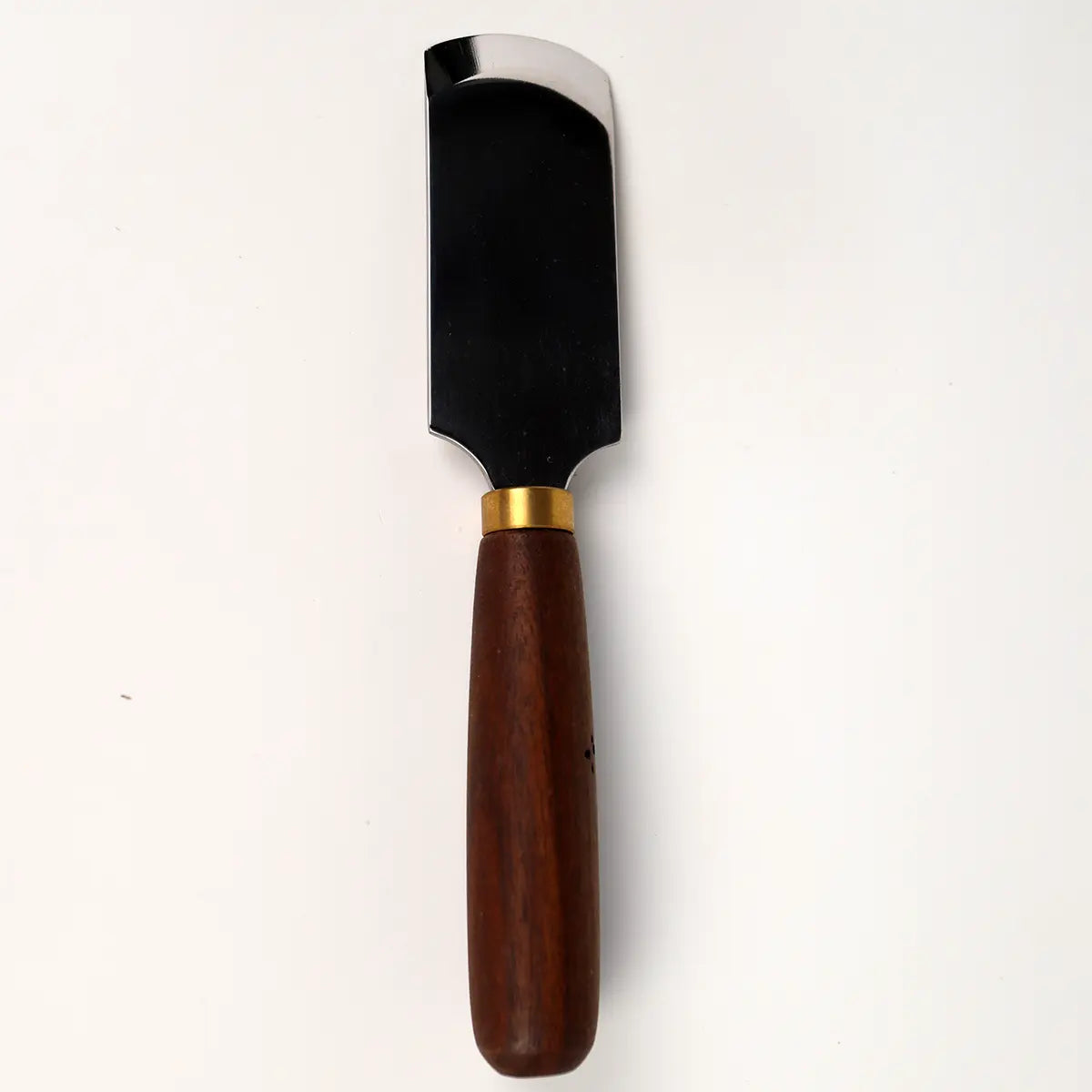 French Leather Skiving Knife V2 with Tan Handle.