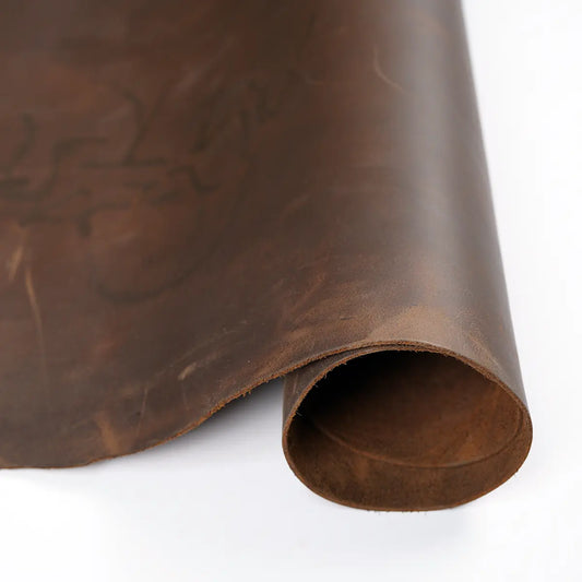 Pull Up Chrome Tanned Leather 4-5oz Blemished.
