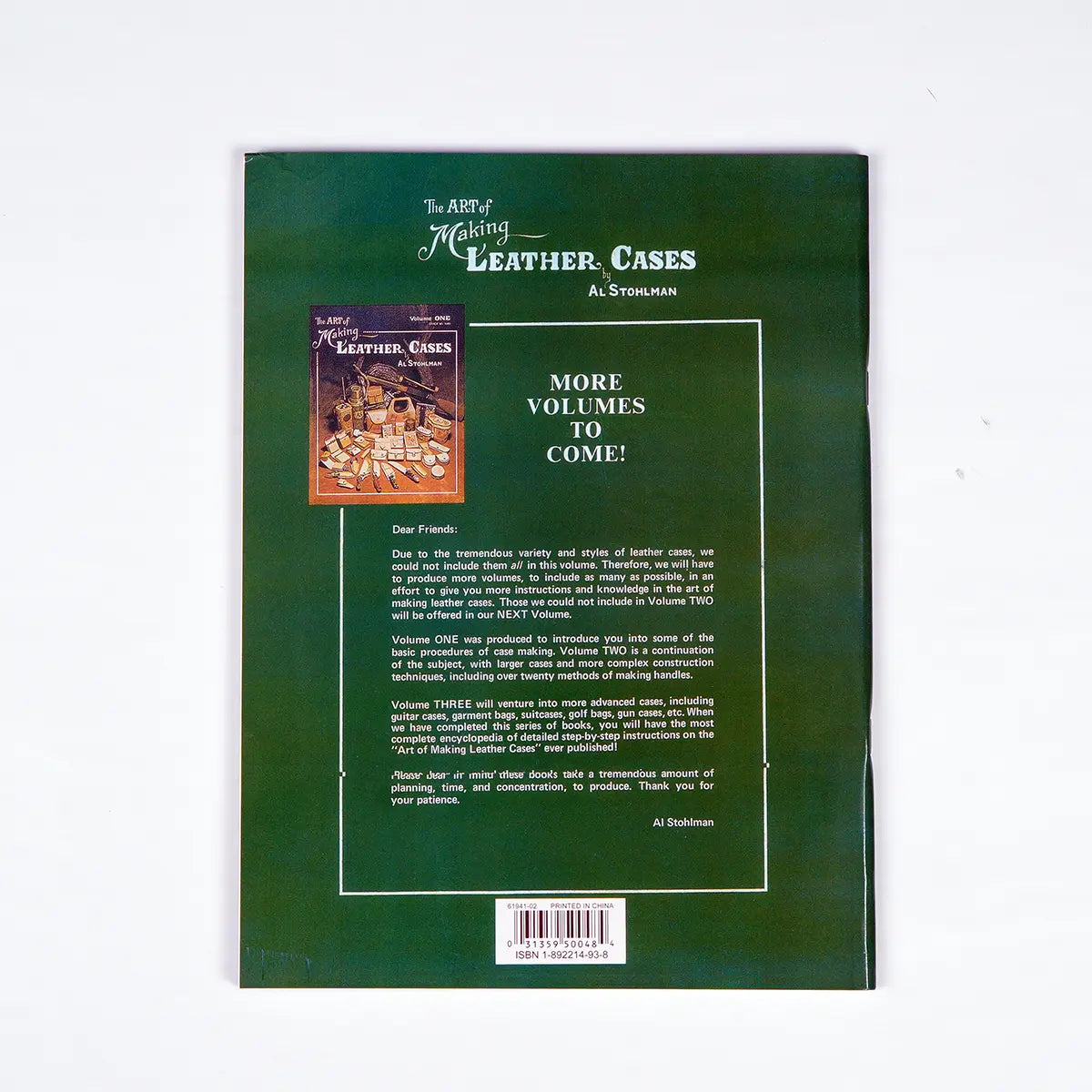 Al Stohlman, The Art of Making Leather Cases Volume Two.