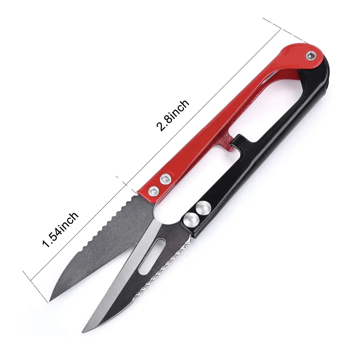 4.3 Inch Thread Snippers with SK2 Carbon Steel Blades.