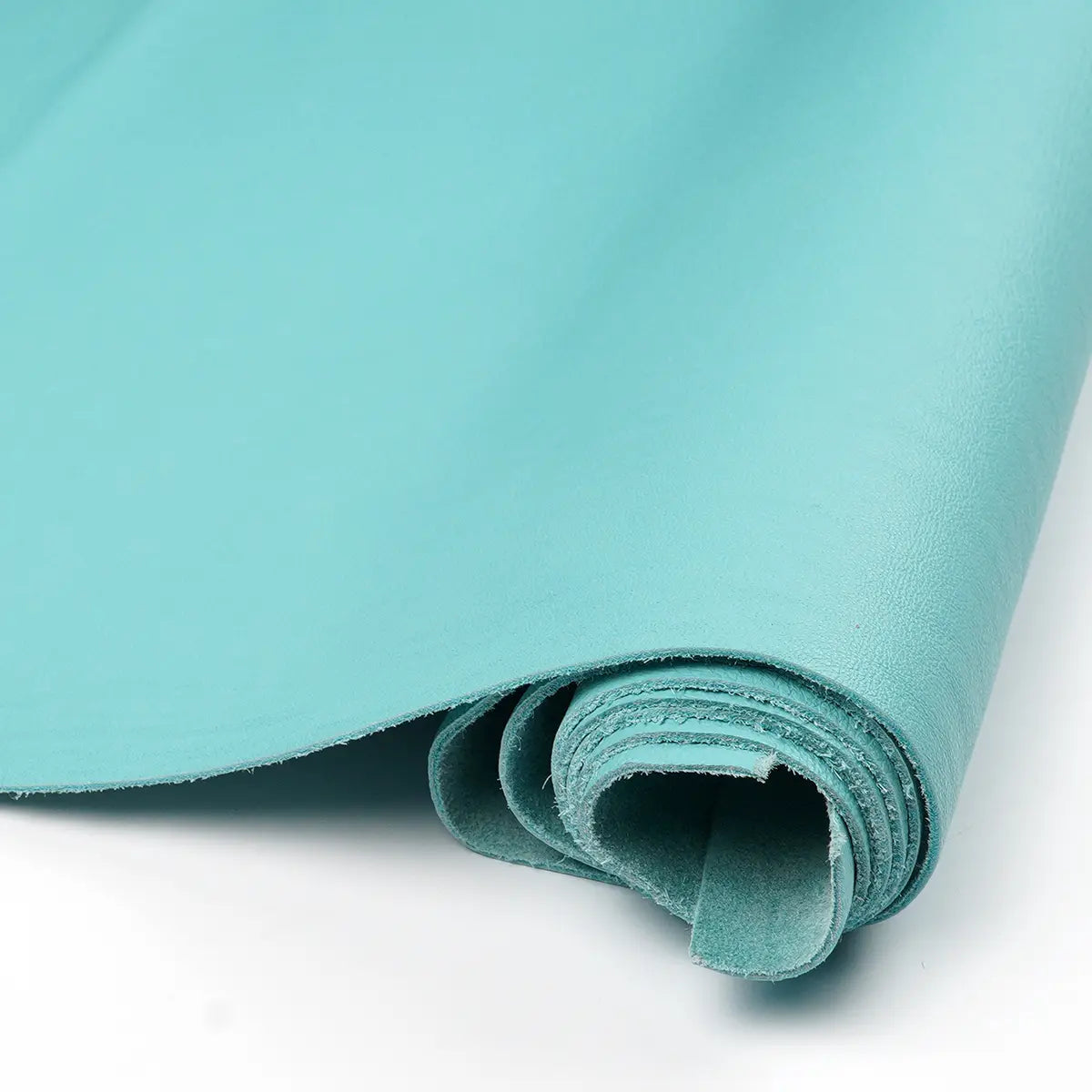 Turquoise Pebble Chrome Tan Leather 3-4oz.