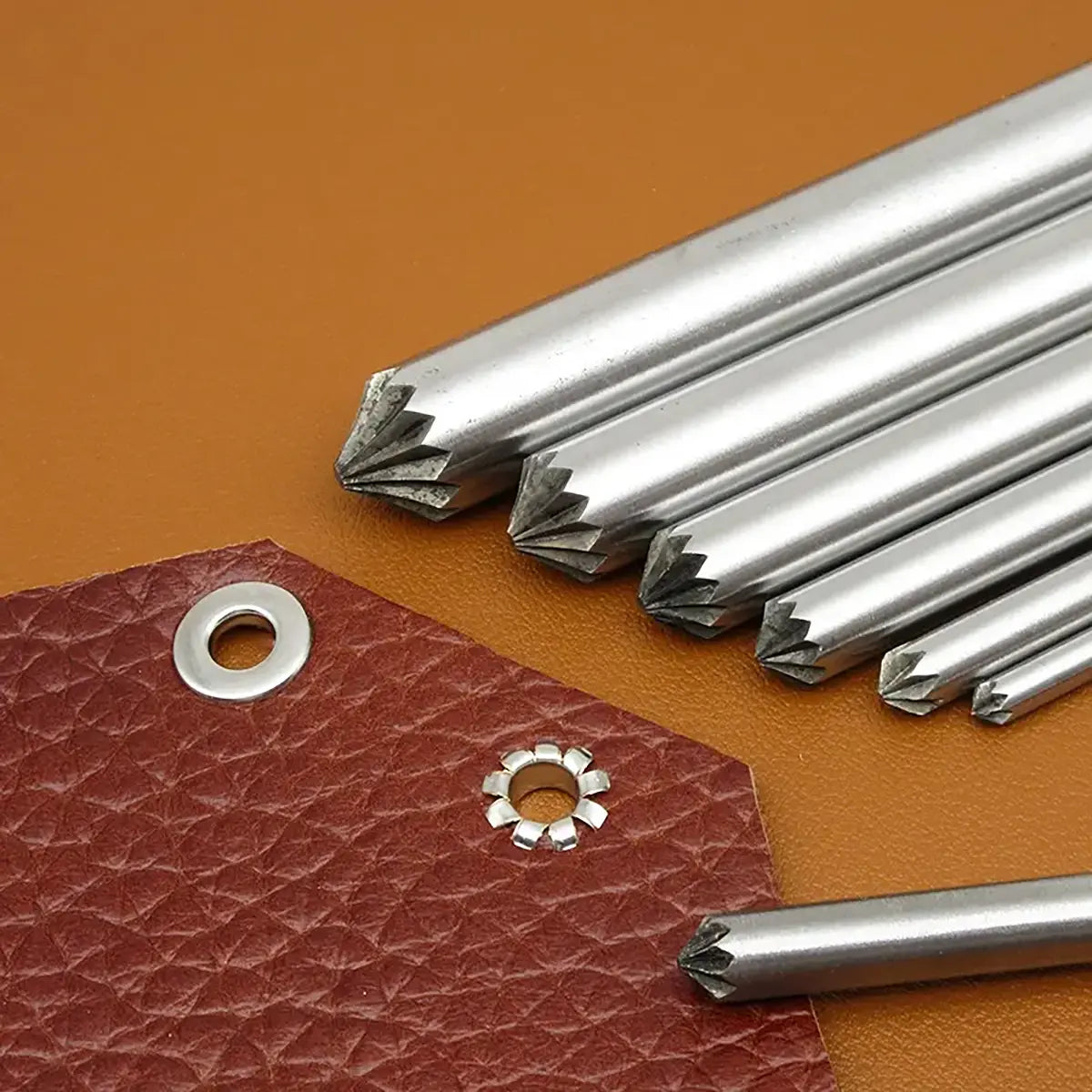 Tubular Rivet Setters for Leathercrafters.