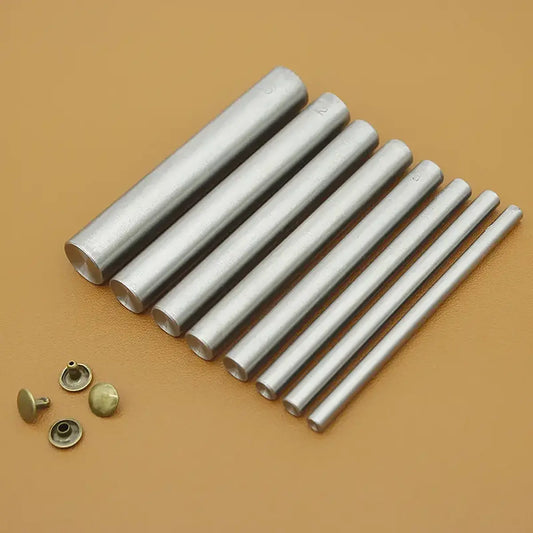 Round Rivet Setters for Leathercraft.