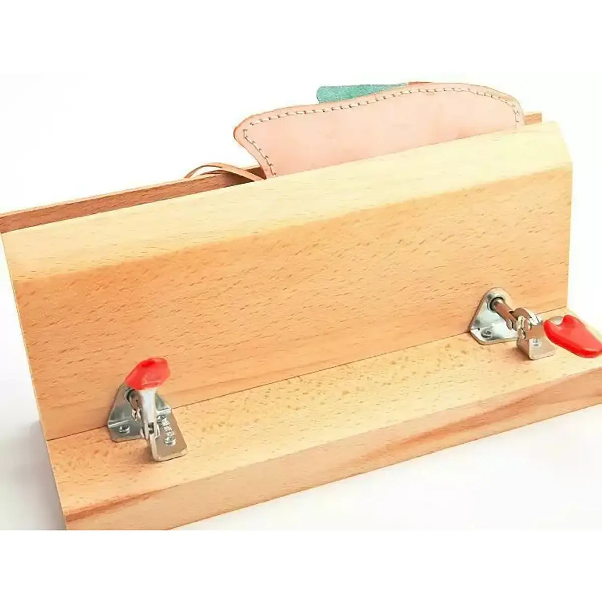 Beech Horizontal Leather Stitching Pony