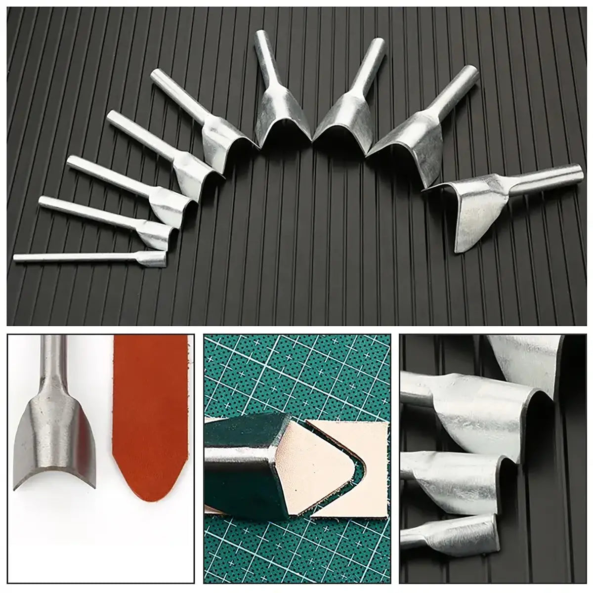 V-Shaped Punch 9 Piece Set