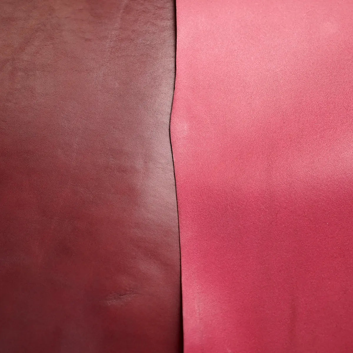 Wickett & Craig English Bridle Leather, Burgundy, Special Grade.