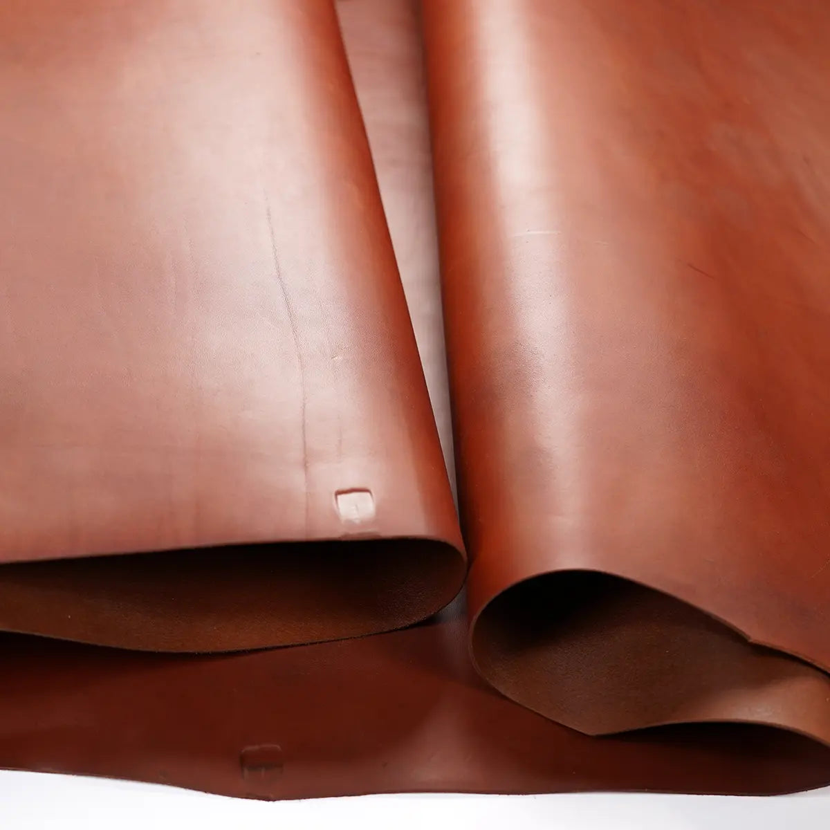 Wickett & Craig English Bridle Leather, Medium Brown, Special Grade.