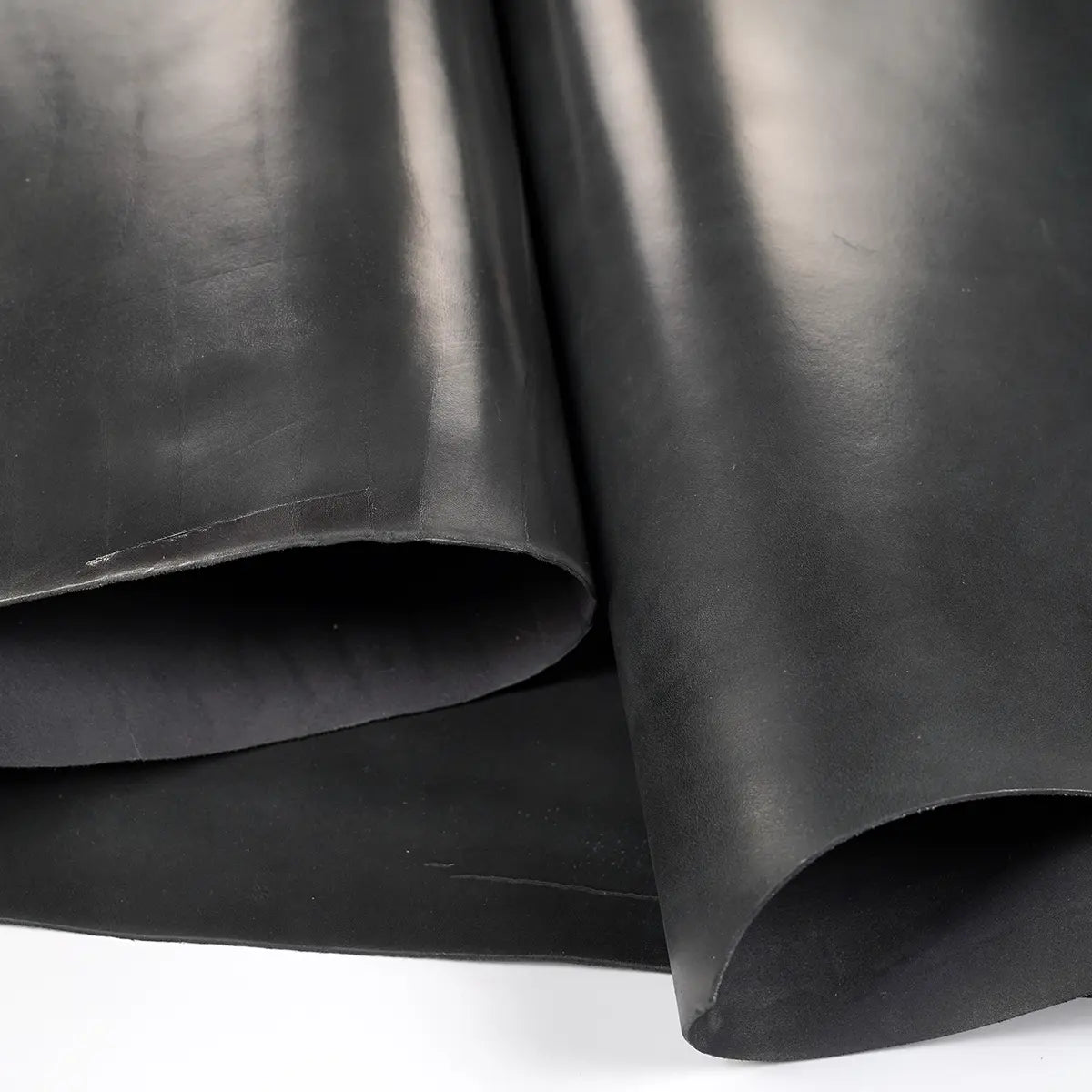 Wickett and Craig Harness Leather, Black, Special Grade.