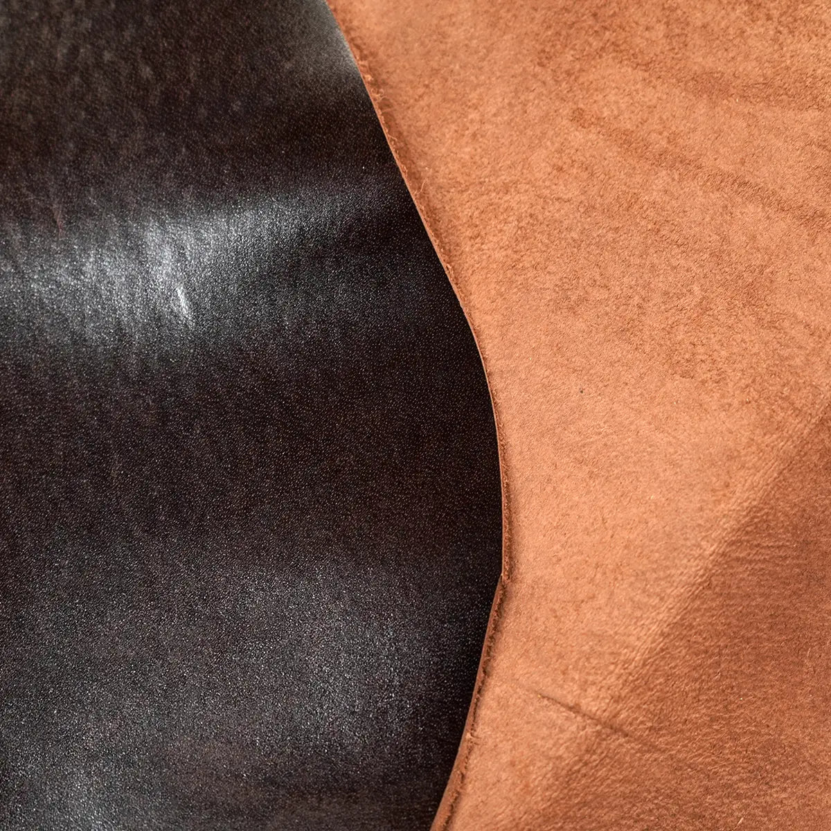 Wine Buffalo Calf 3-4oz Leather Piece