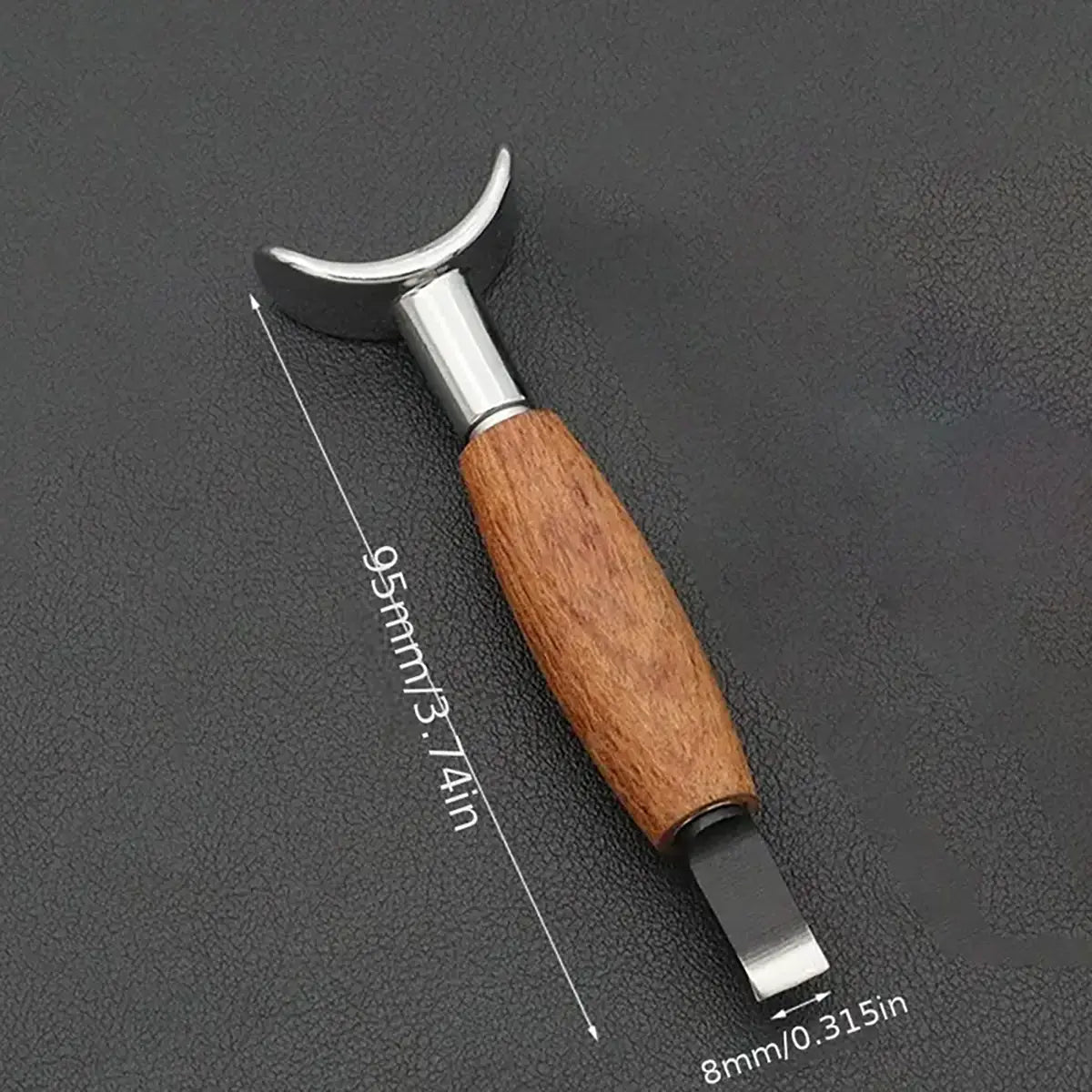 Wood Handle Swivel Knife.