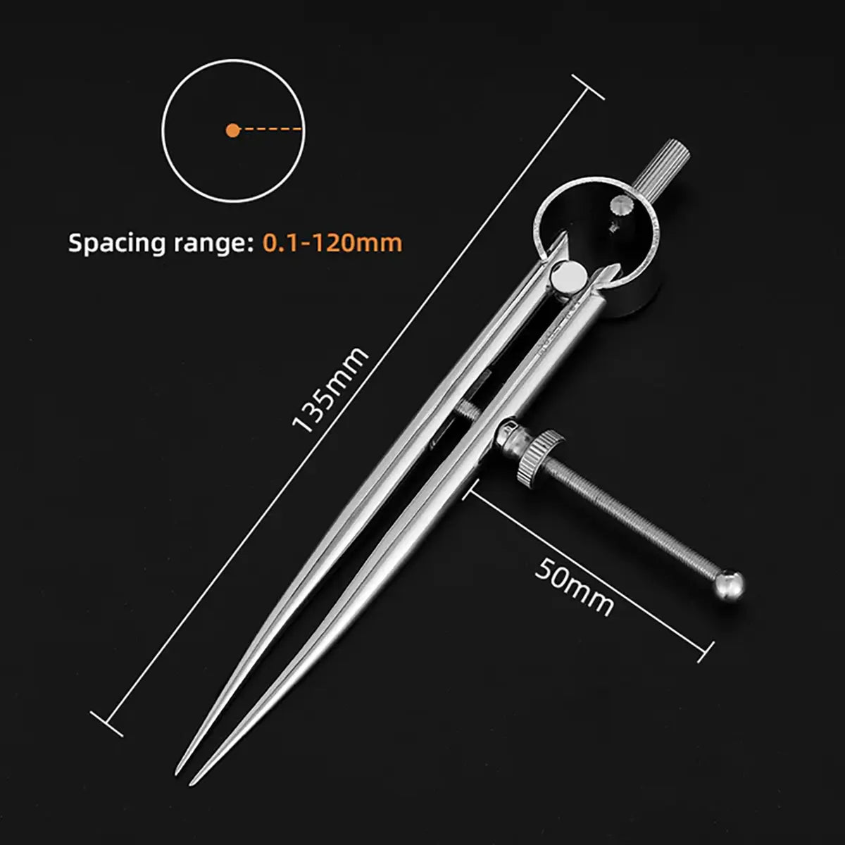 Wuta Leather Compass Wing Divider