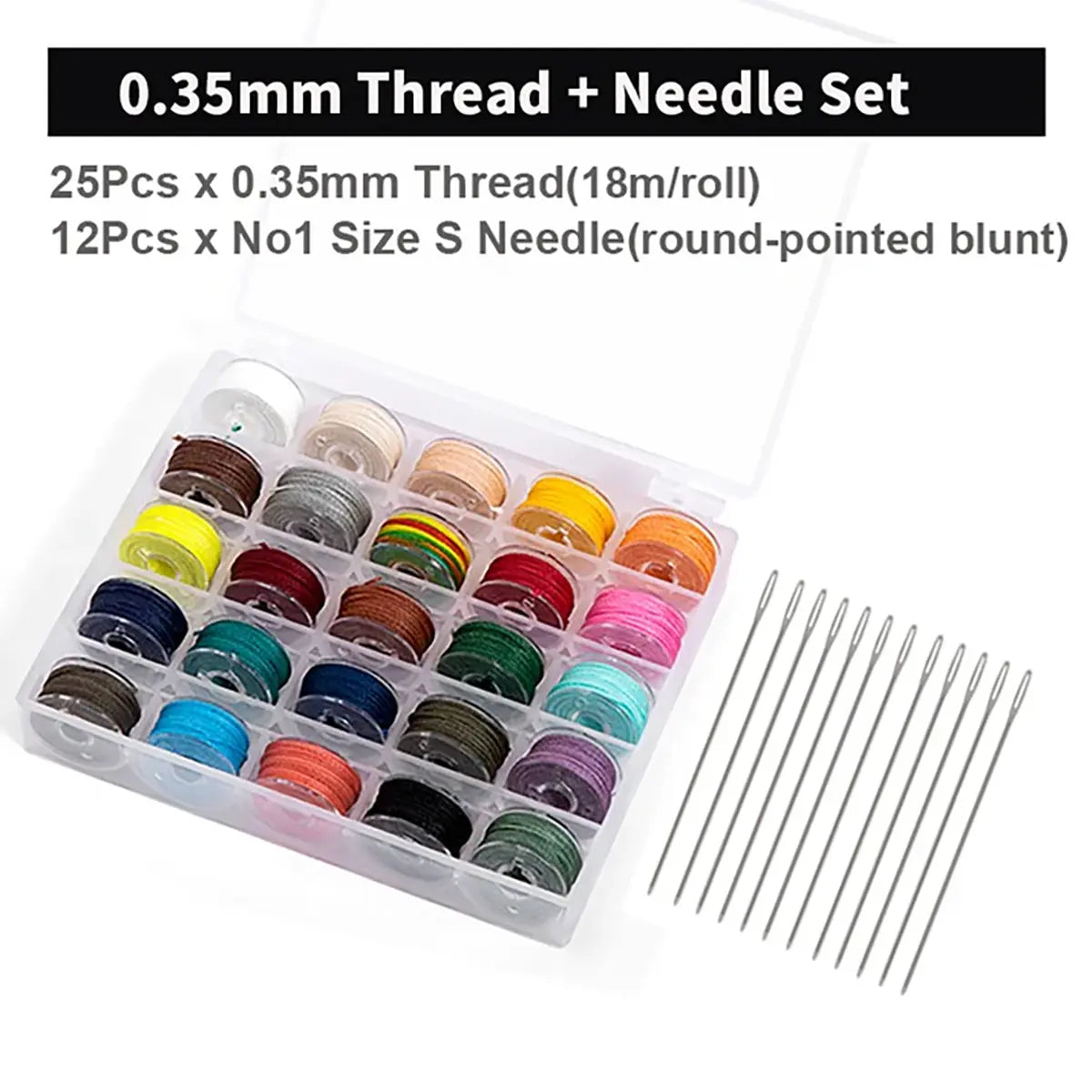 Wuta Round Waxed Thread 25 Color Kits