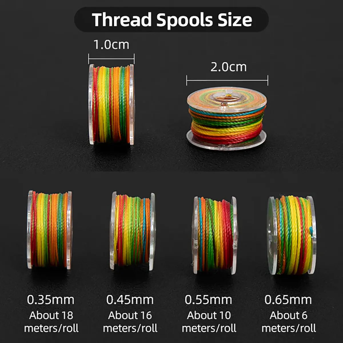 Wuta Round Waxed Thread 25 Color Kits