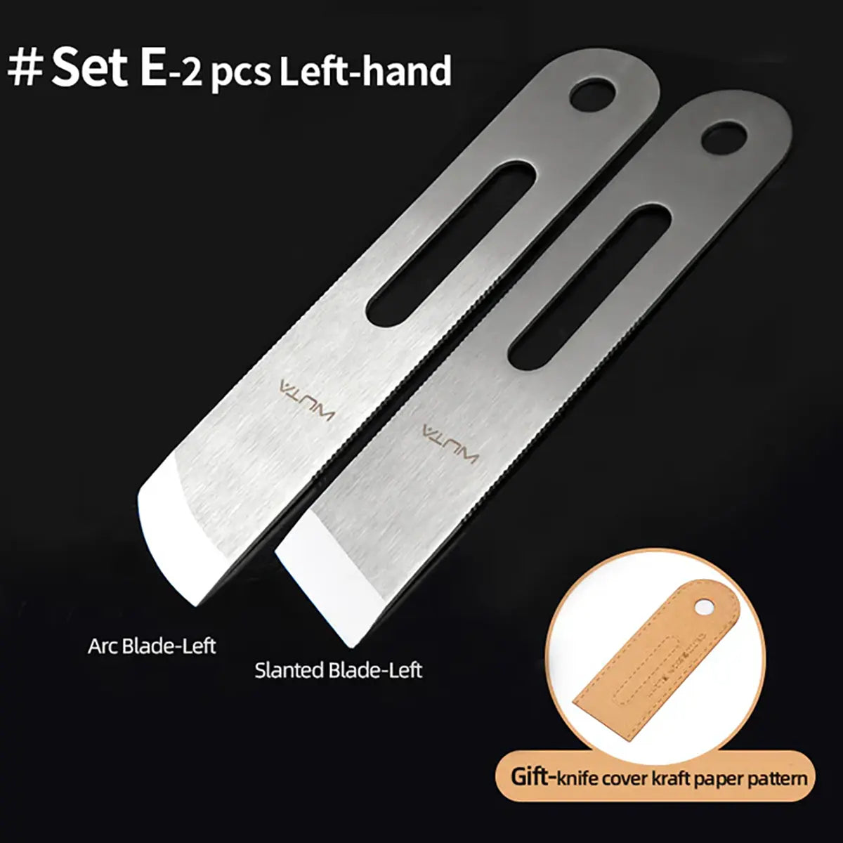 Wuta Leather Cutting Skiving Knife Sets.