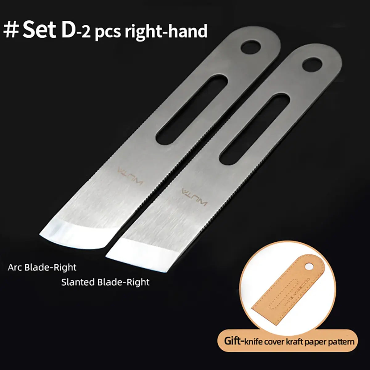 Wuta Leather Cutting Skiving Knife Sets