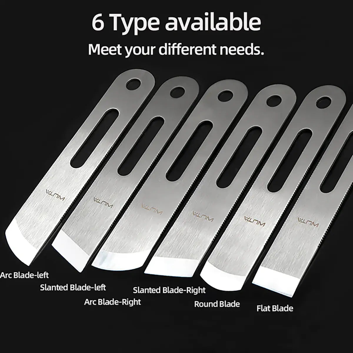 Wuta Leather Cutting Skiving Knife Sets.
