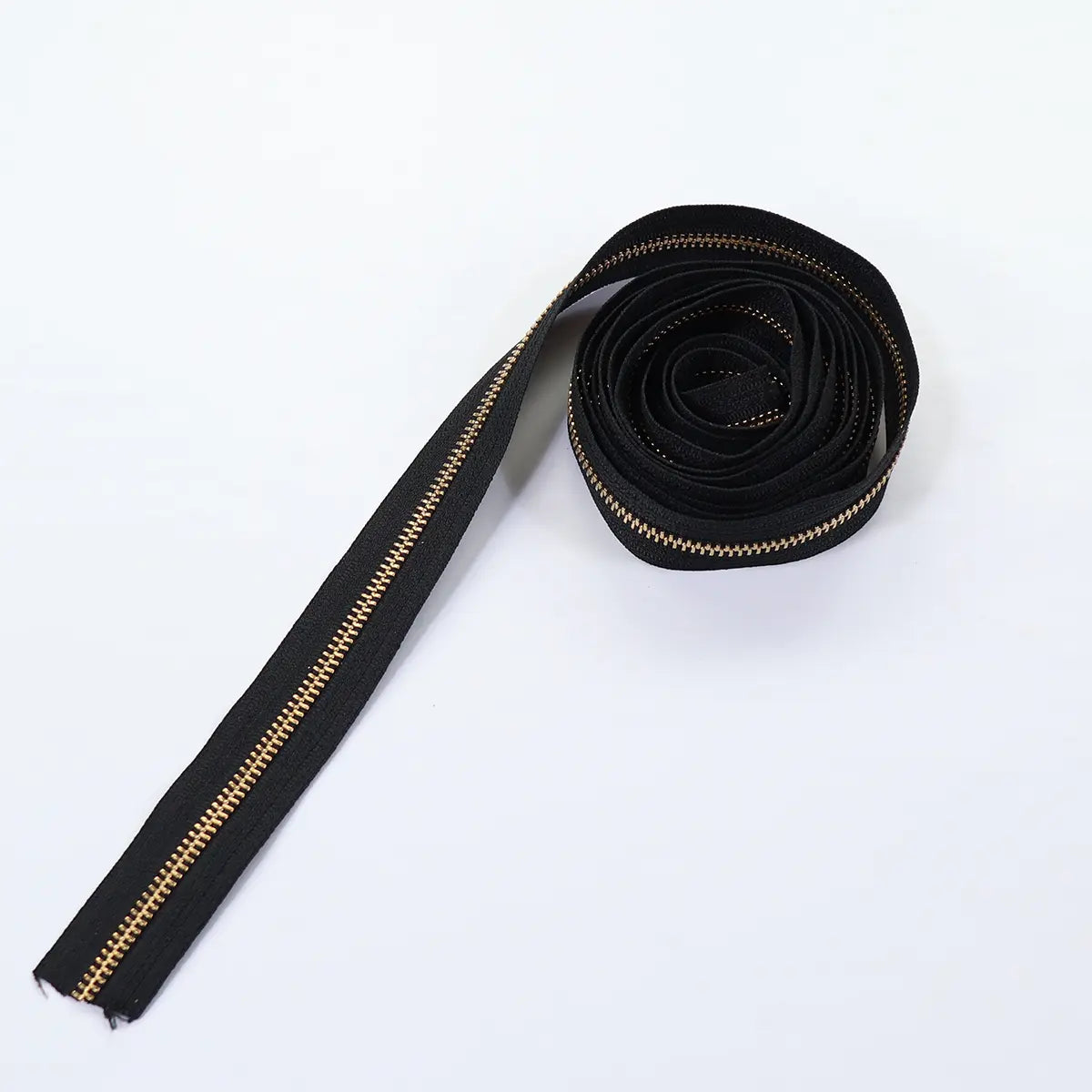 YKK No 5 Brass Zipper 3 Yard Roll