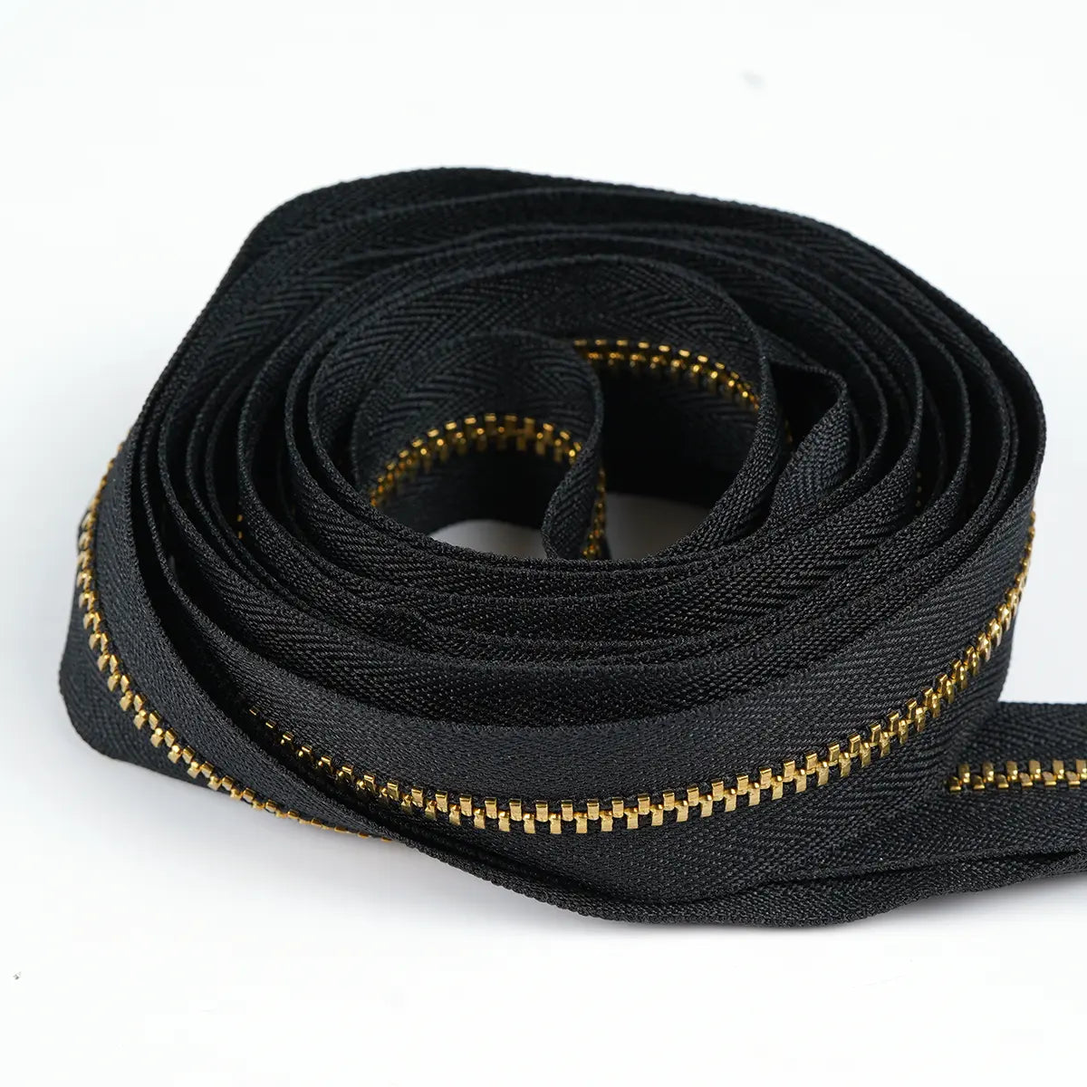 YKK No 4.5 Brass Zipper 3 Yard Roll