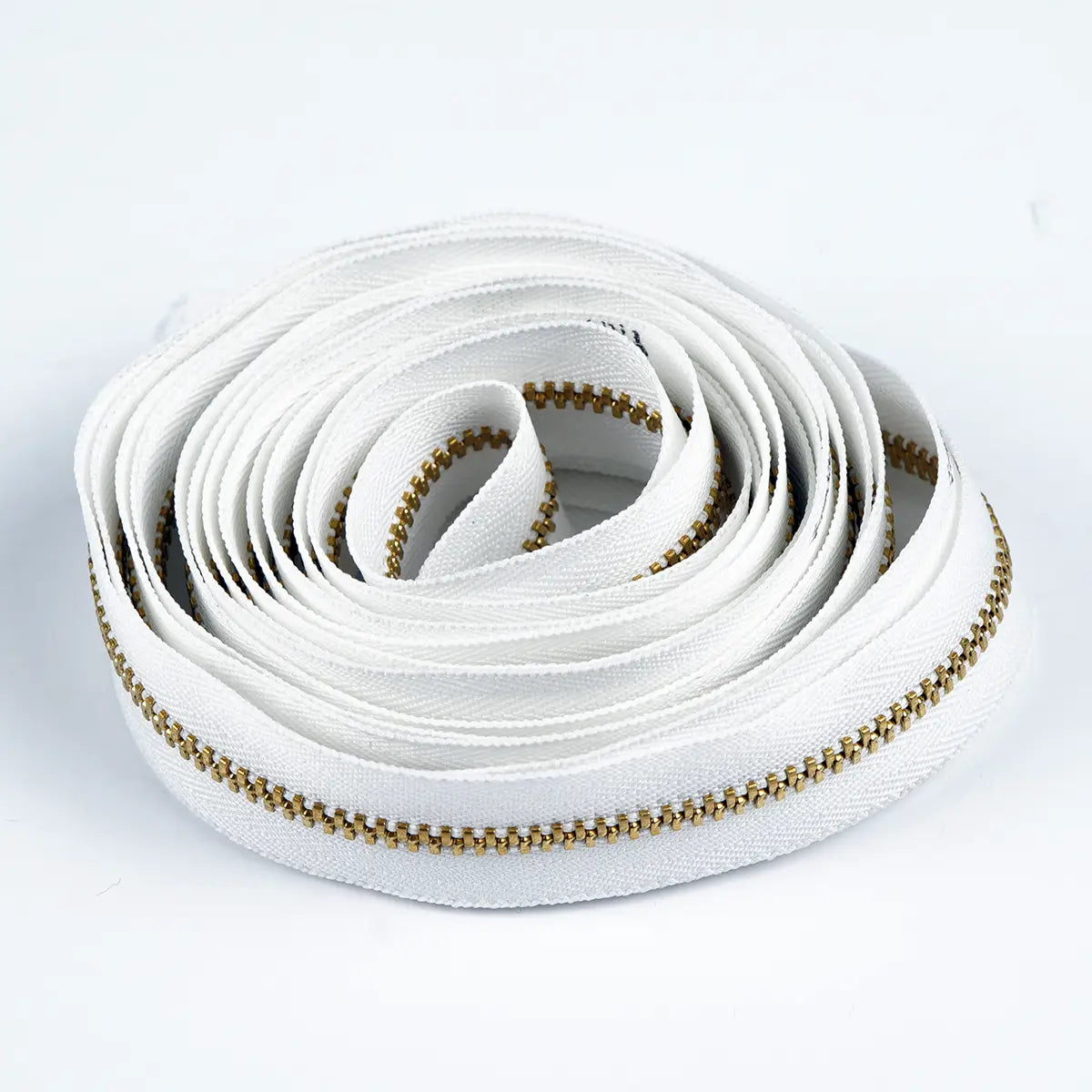 YKK No 4.5 Brass Zipper 3 Yard Roll