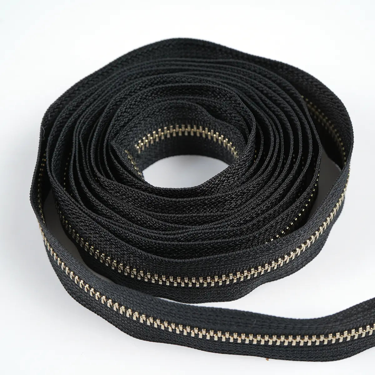 YKK No 5 Nickel Zipper 3 Yard Roll