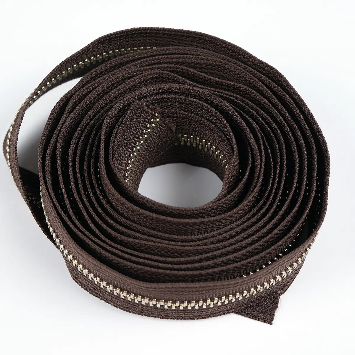 YKK No 5 Nickel Zipper 3 Yard Roll