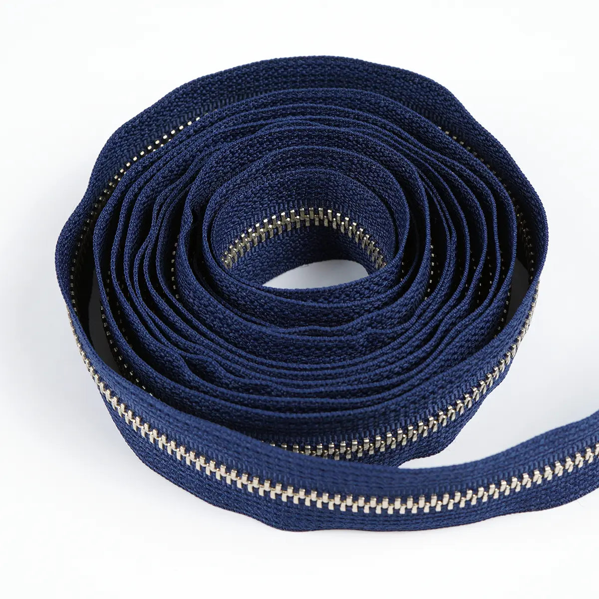 YKK No 5 Nickel Zipper 3 Yard Roll
