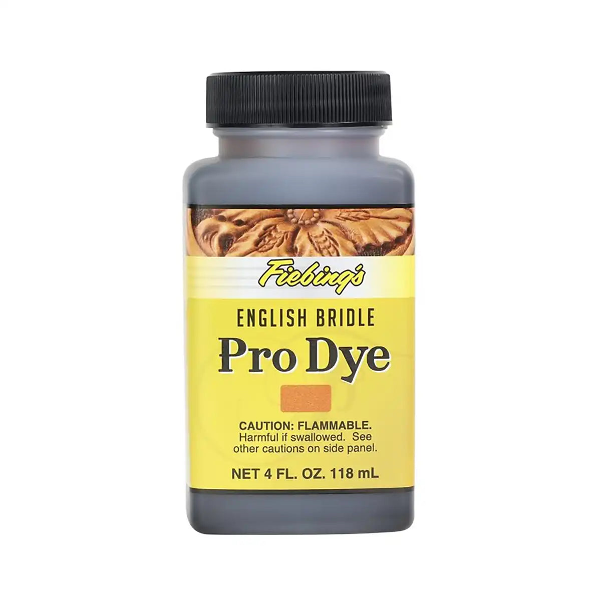 Fiebings Pro Dye 4 Ounce Bottle, English Bridle.