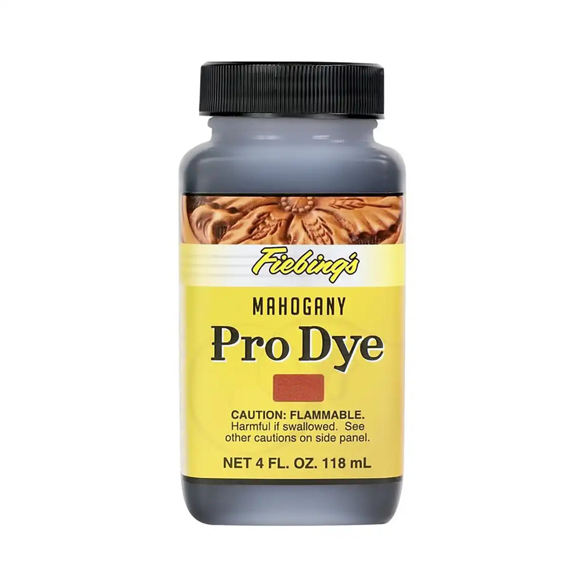 Fiebings Pro Dye 4 Ounce Bottle, Mahogany.