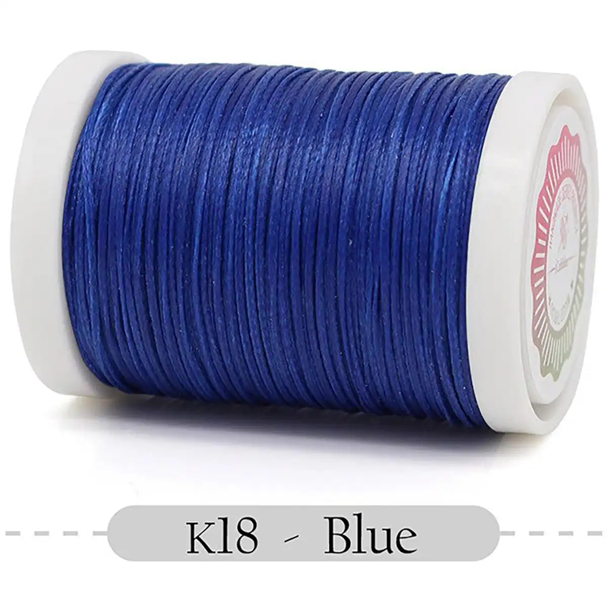 Flat Waxed Thread 0.8mm Polyester 80m