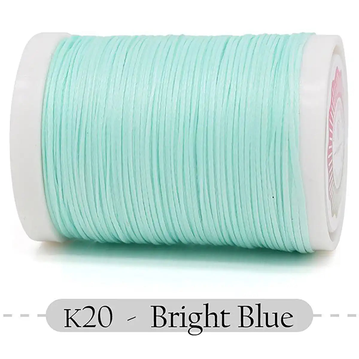 Flat Waxed Thread 0.8mm Polyester 80m