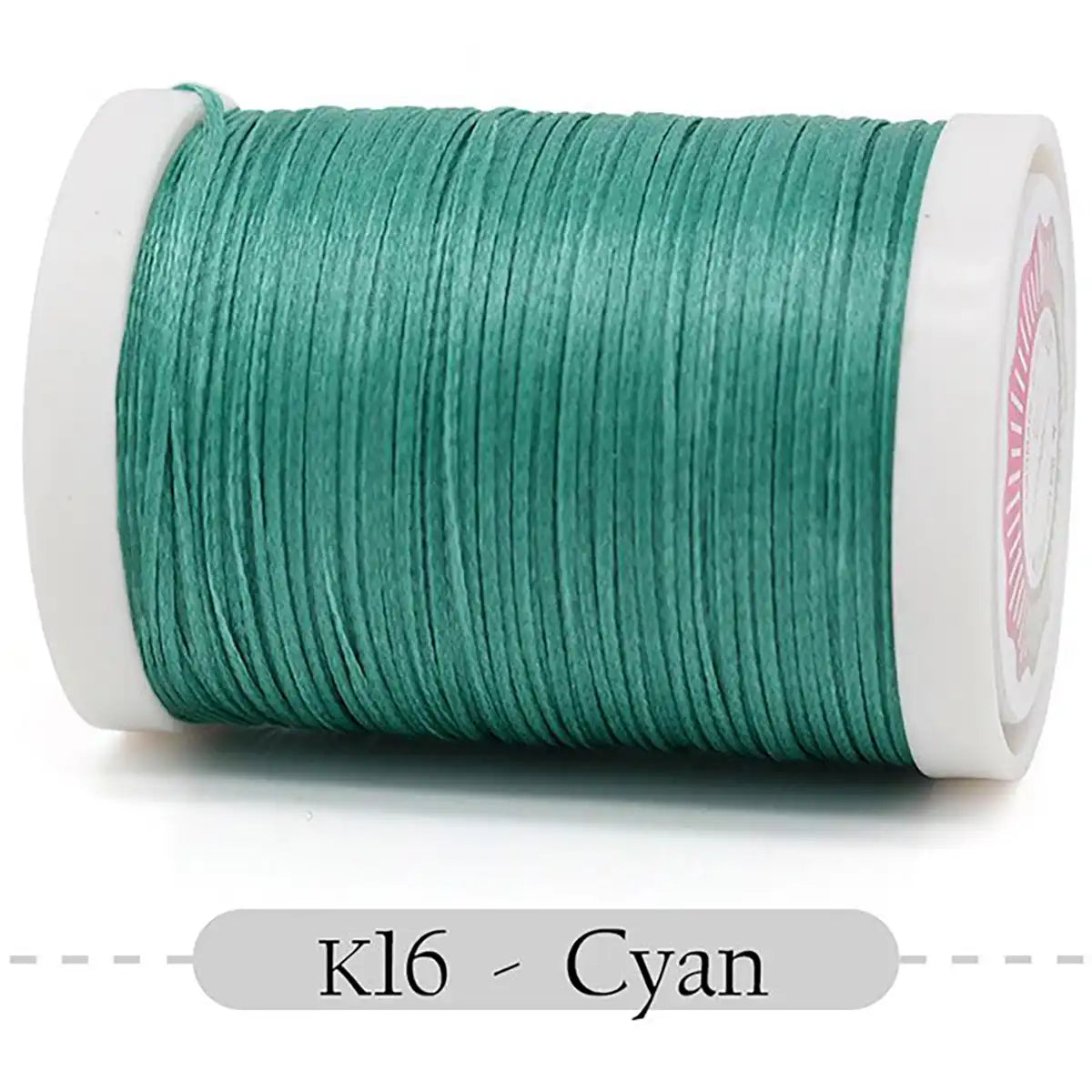 Flat Waxed Thread 0.8mm Polyester 80m