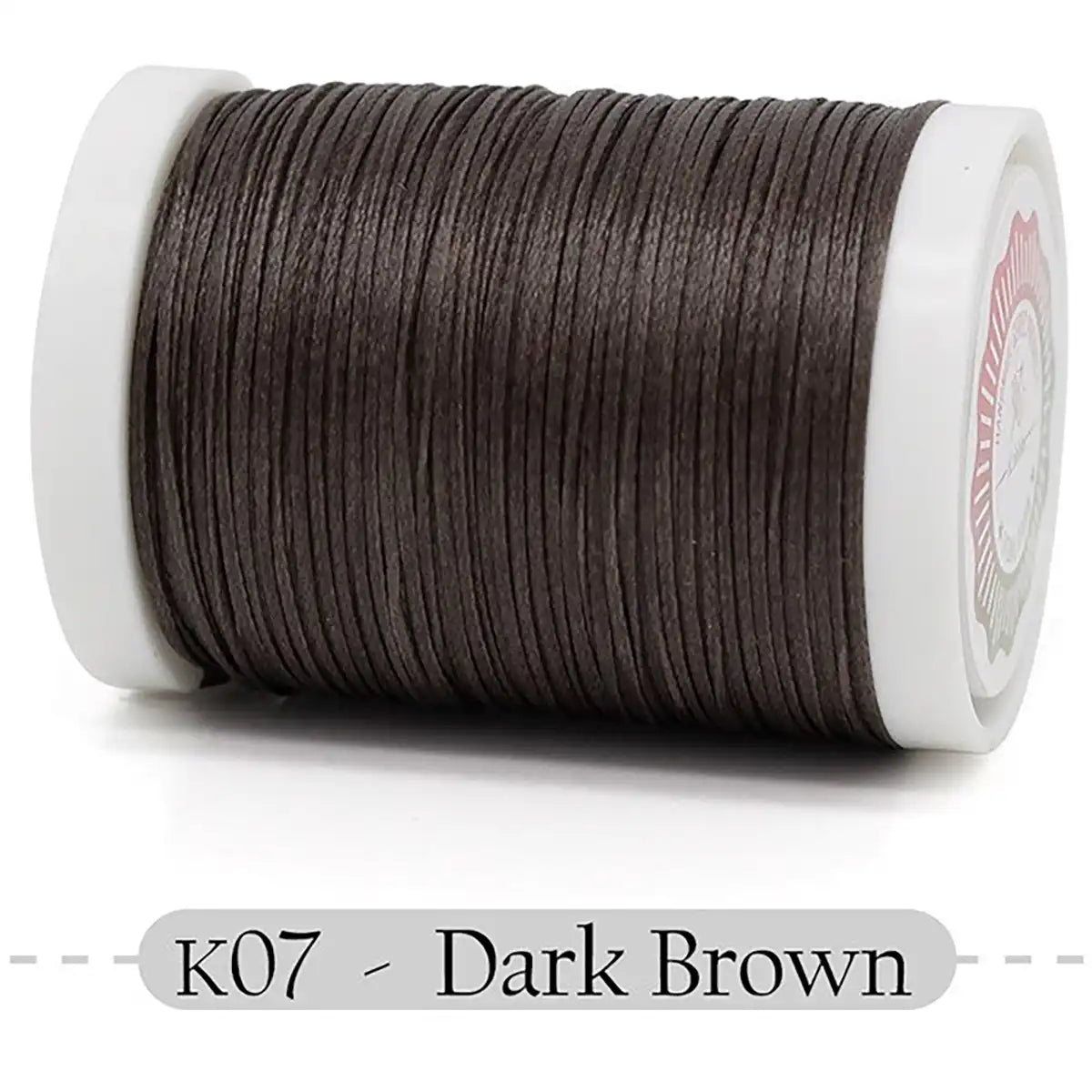 Flat Waxed Thread 0.8mm Polyester 80m