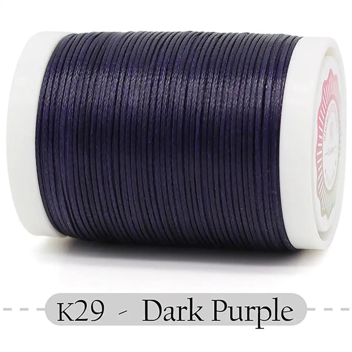 Flat Waxed Thread 0.8mm Polyester 80m