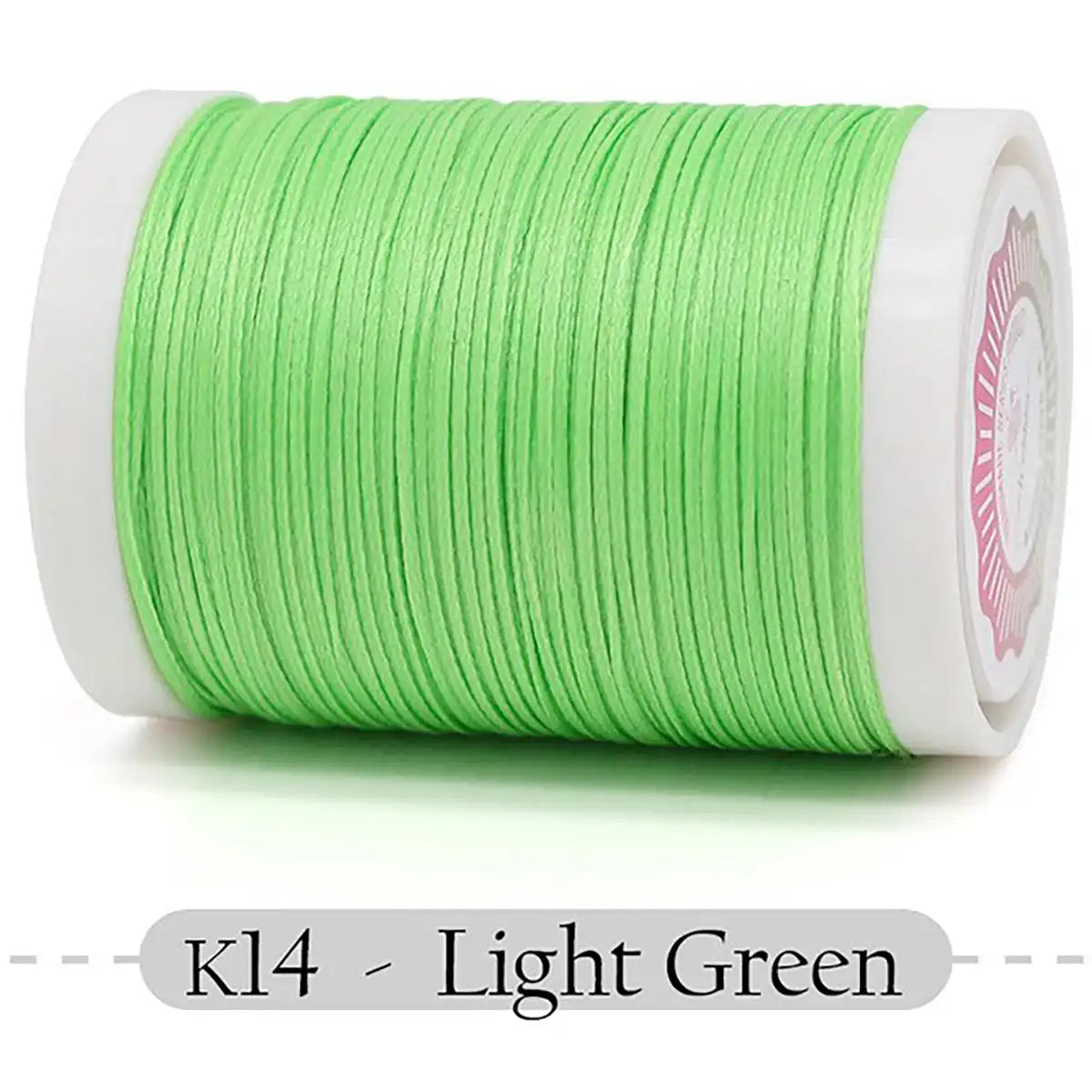 Flat Waxed Thread 0.8mm Polyester 80m