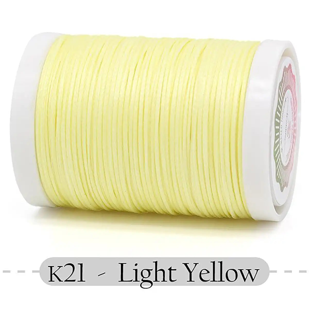 Flat Waxed Thread 0.8mm Polyester 80m