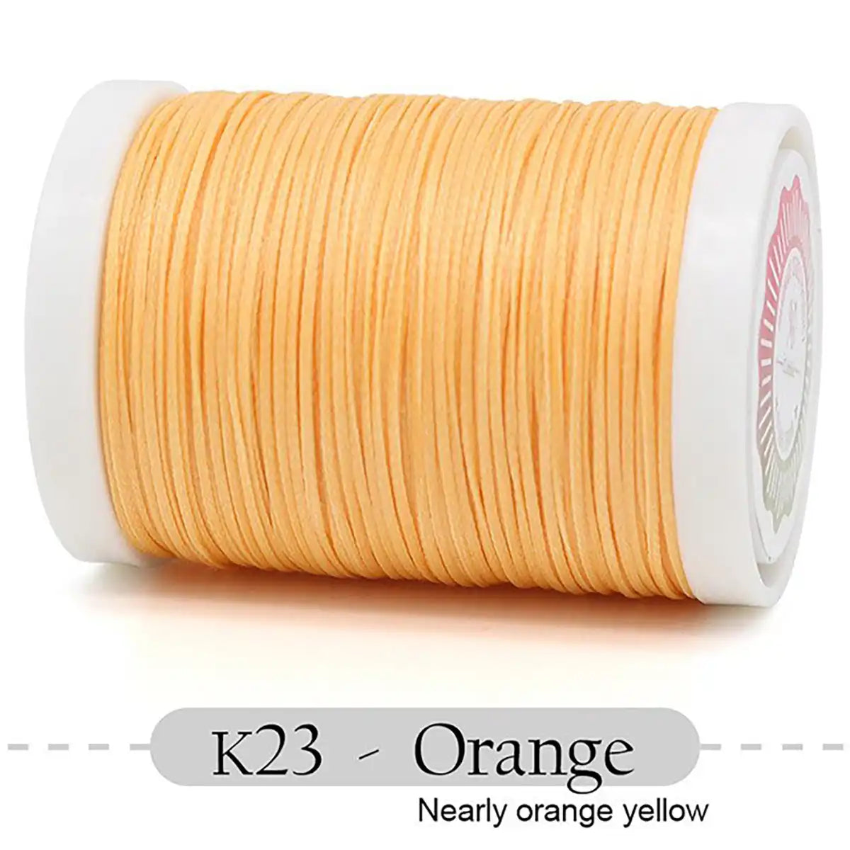 Flat Waxed Thread 0.8mm Polyester 80m