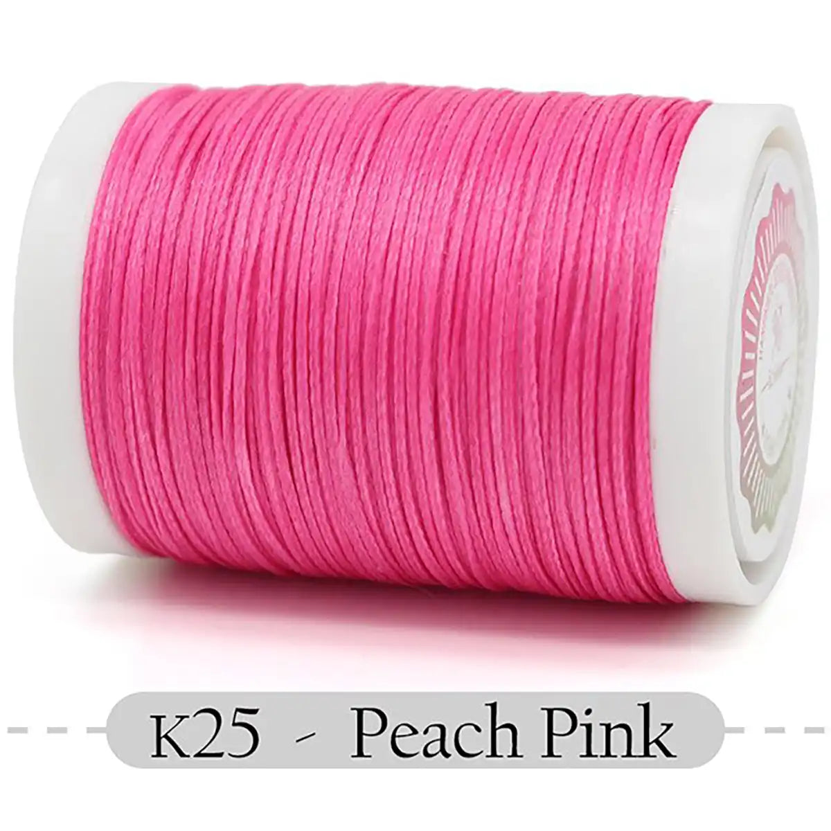 Flat Waxed Thread 0.8mm Polyester 80m