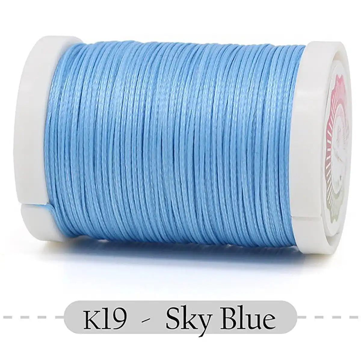 Flat Waxed Thread 0.8mm Polyester 80m