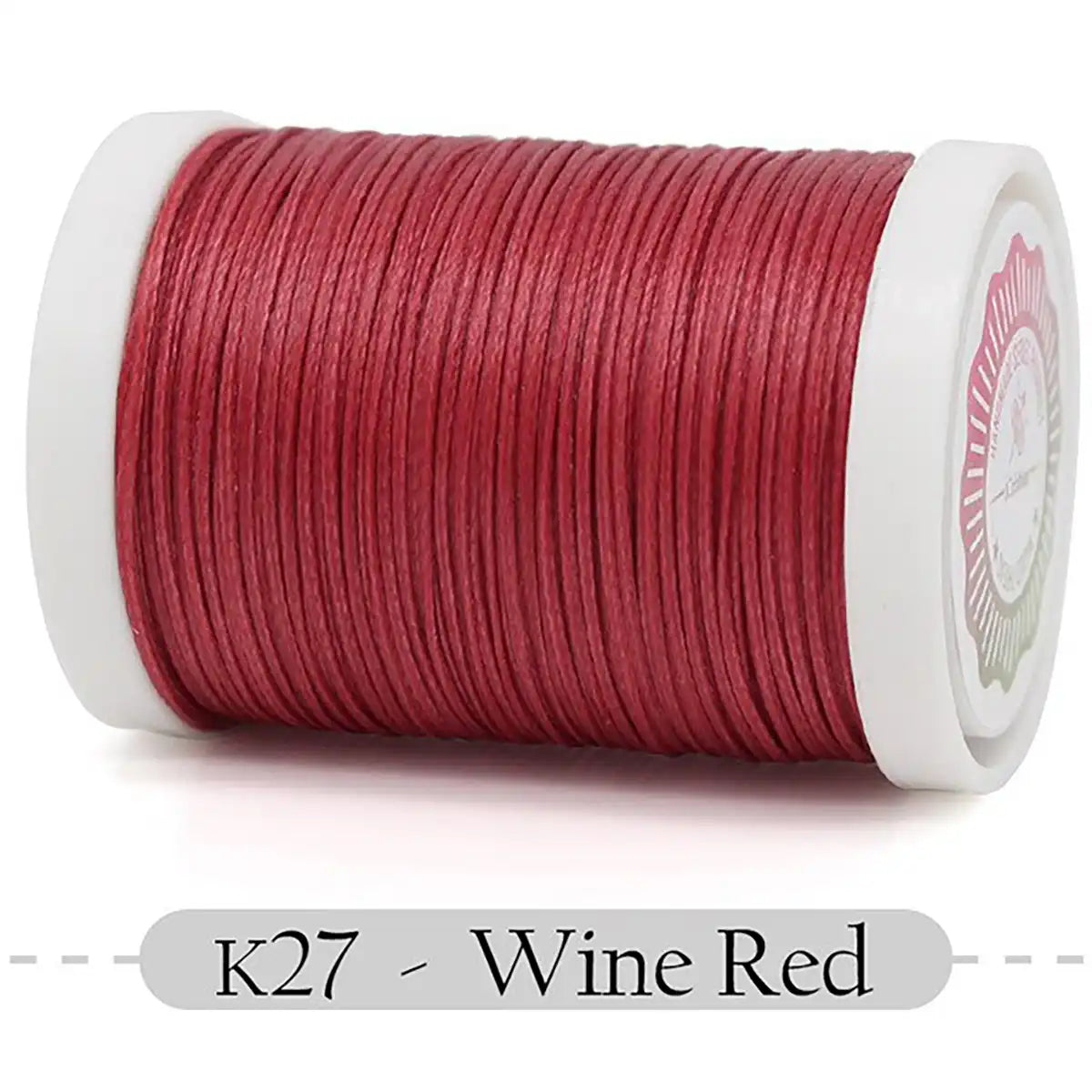 Flat Waxed Thread 0.8mm Polyester 80m