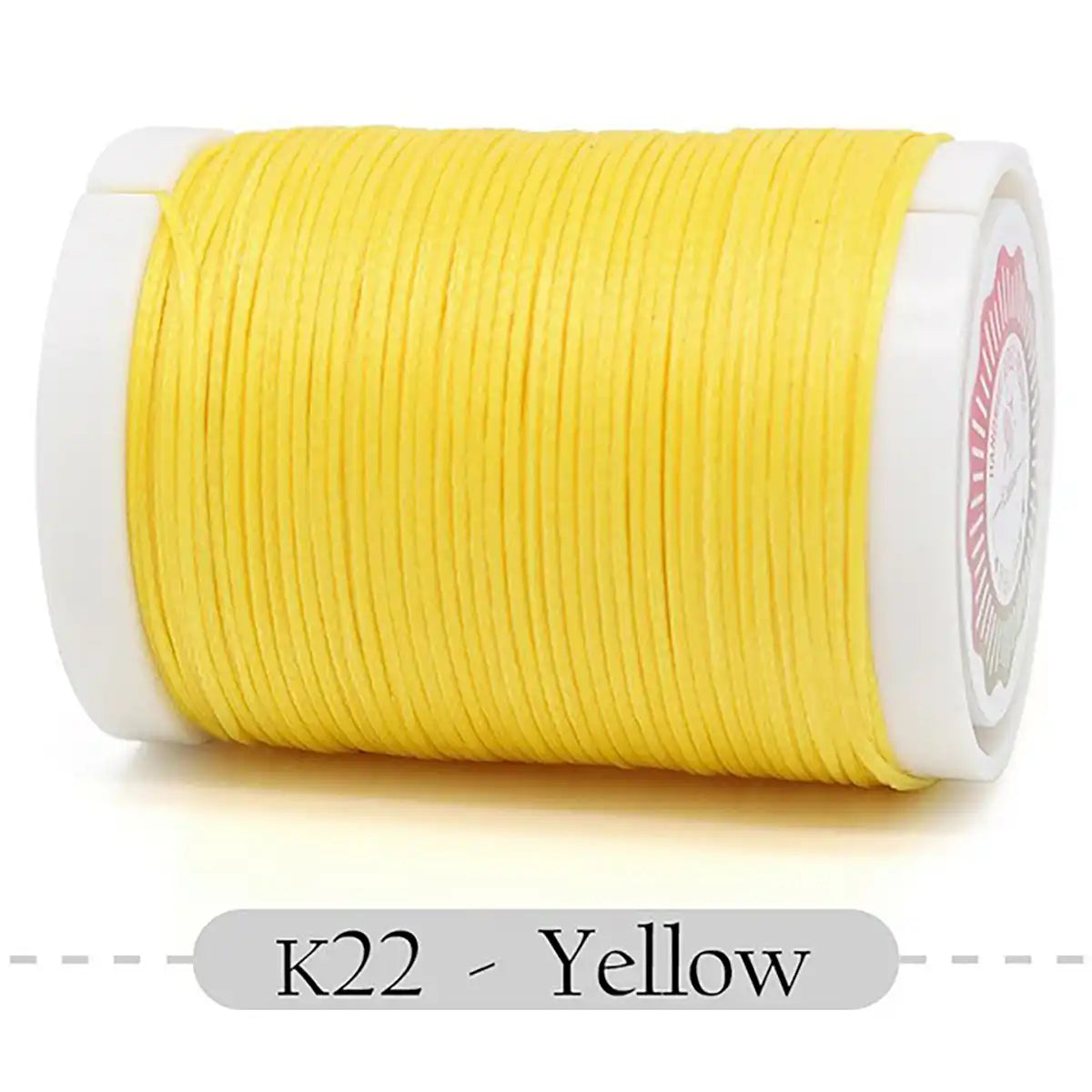 Flat Waxed Thread 0.8mm Polyester 80m