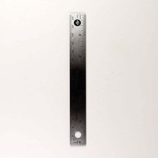 6 Inch Stainless Steel Ruler