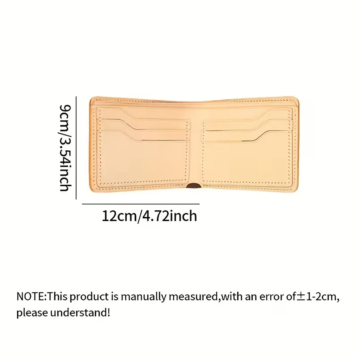 Bifold Wallet 8 Piece Acrylic Template.