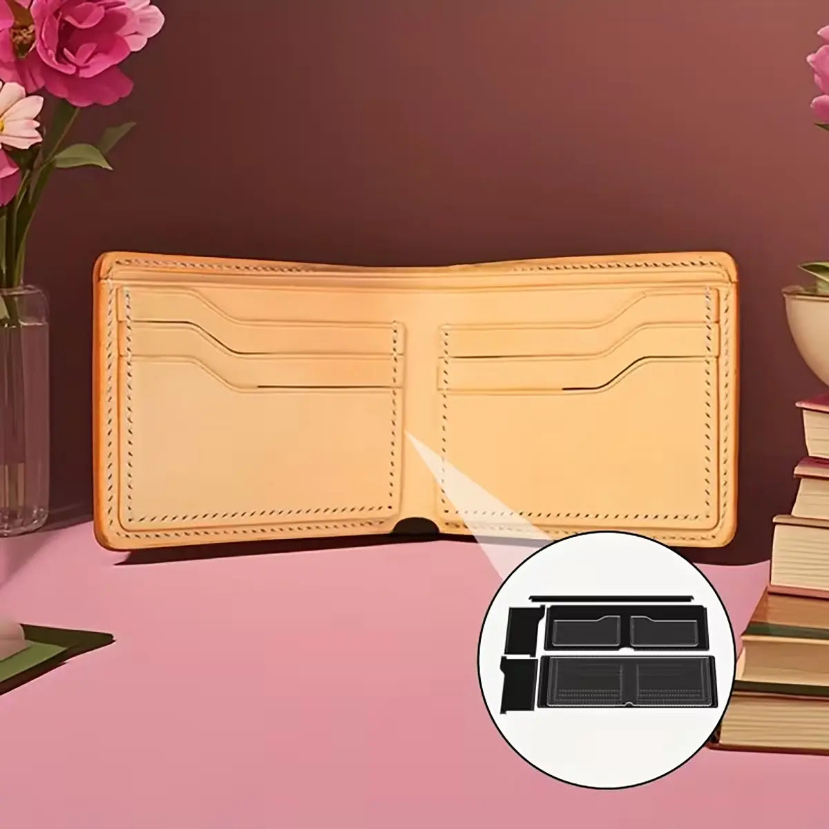 Bifold Wallet 8 Piece Acrylic Template.