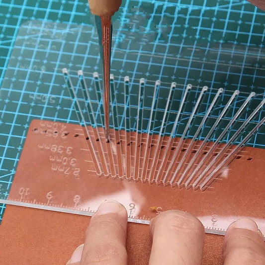 Acrylic Stitch Spacing Guide