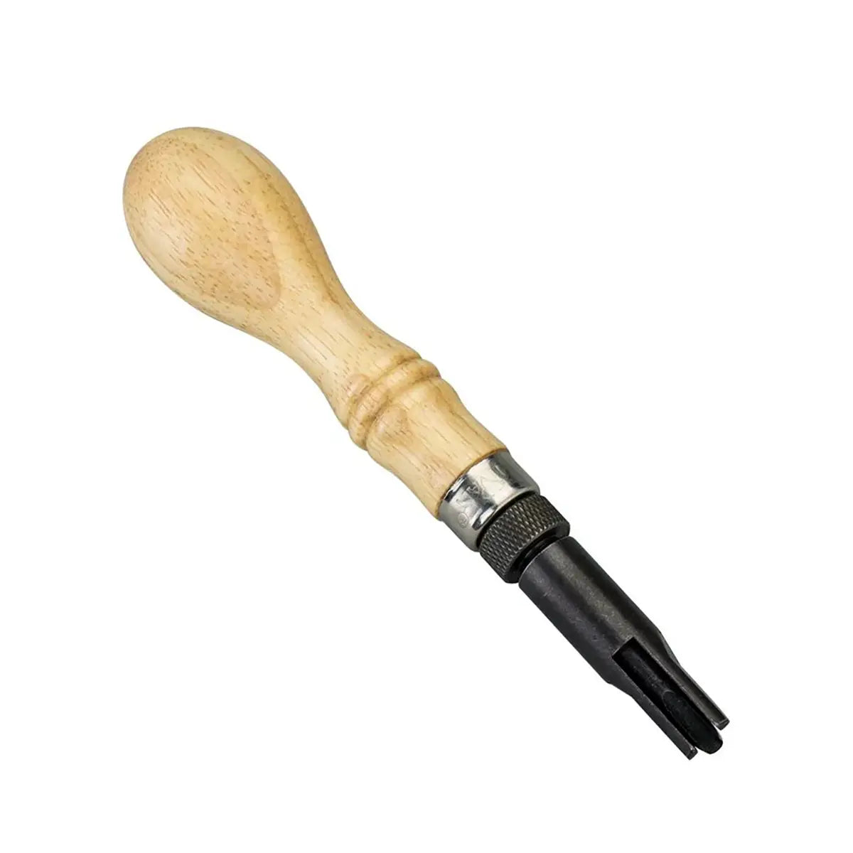 Adjustable Leather Gouge with U-Shaped Blade.