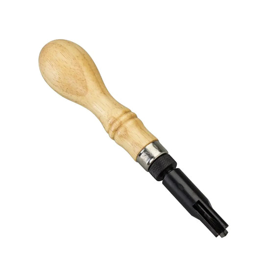 Adjustable V Shaped Gouge for Leather Grooving.