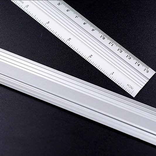 Aluminum 20cm or 8 inch Ruler.