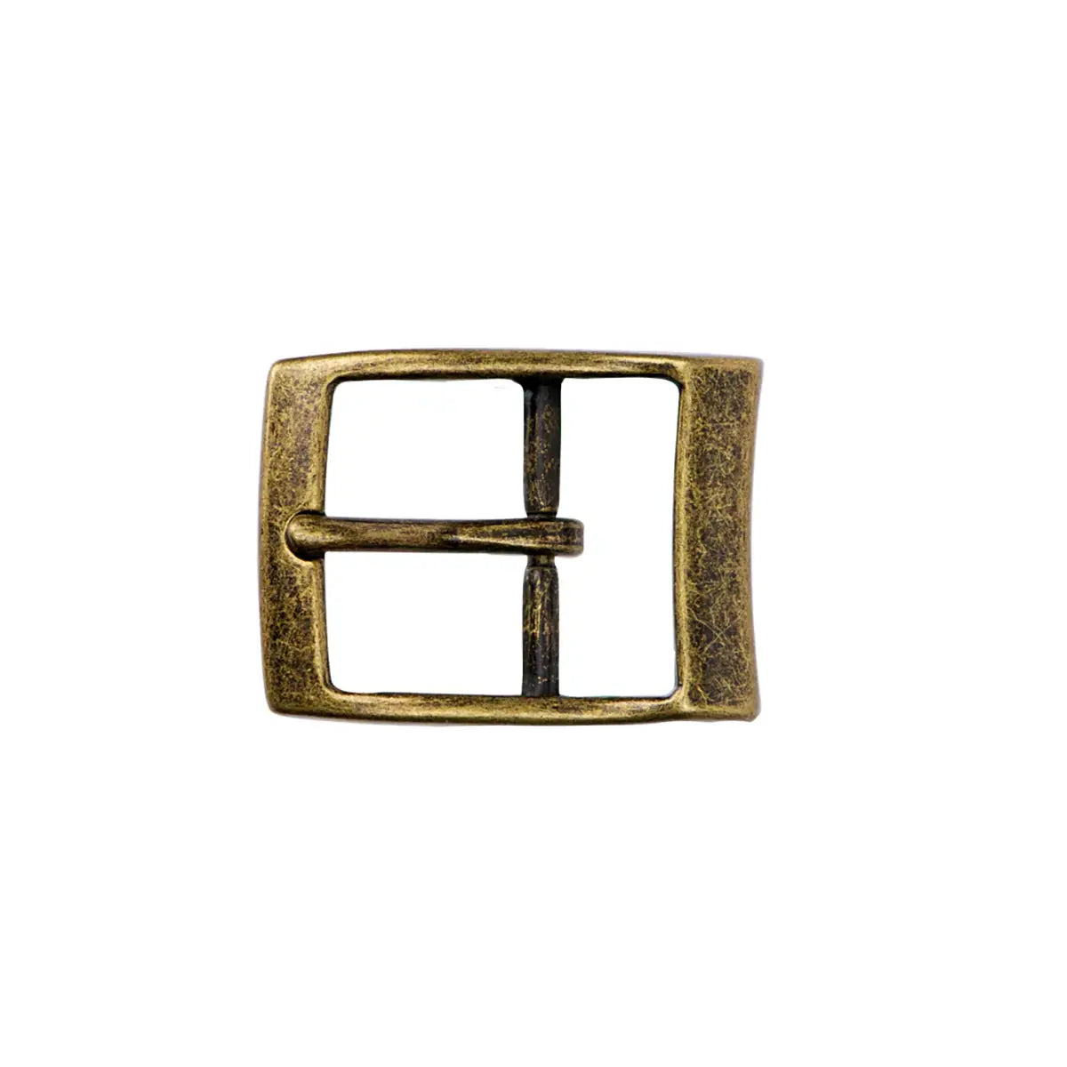 Antique Brass Jaxon Buckles - 1 1/4 Inch.