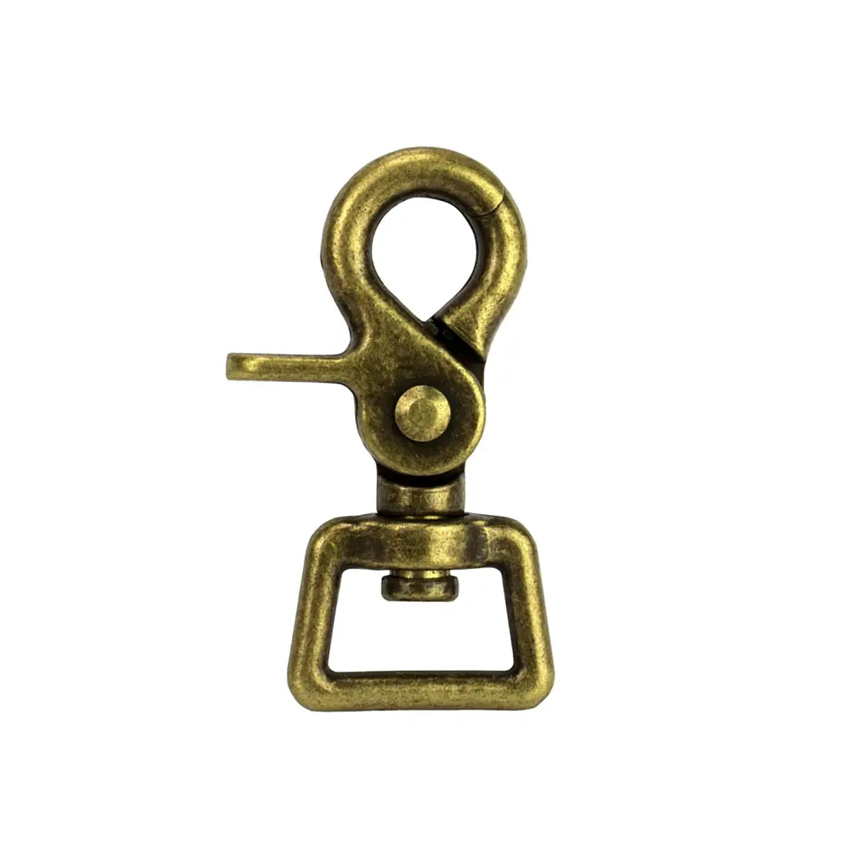 3/4 Inch Antique Brass Trigger Snaps.