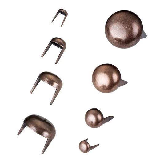 Antique Copper Round Spots 100 Pack.